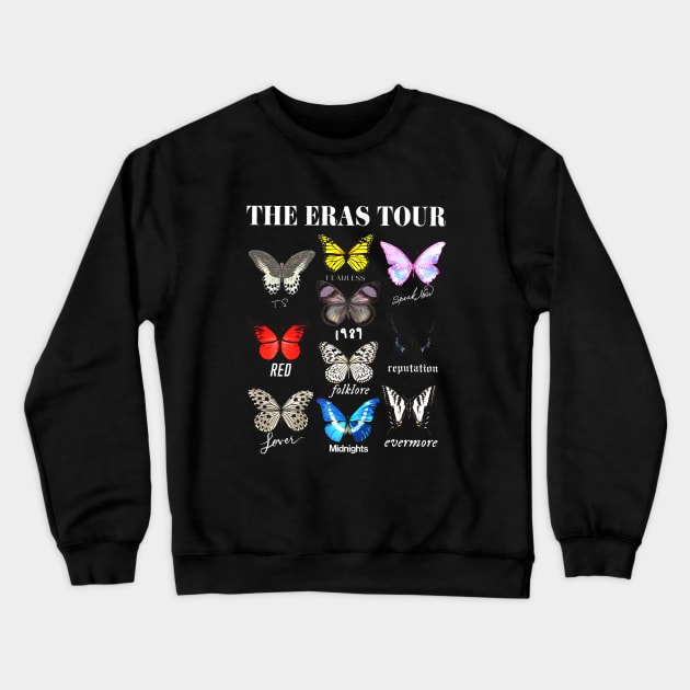 Butterfly Albums Crewneck Sweatshirt by khofifahin